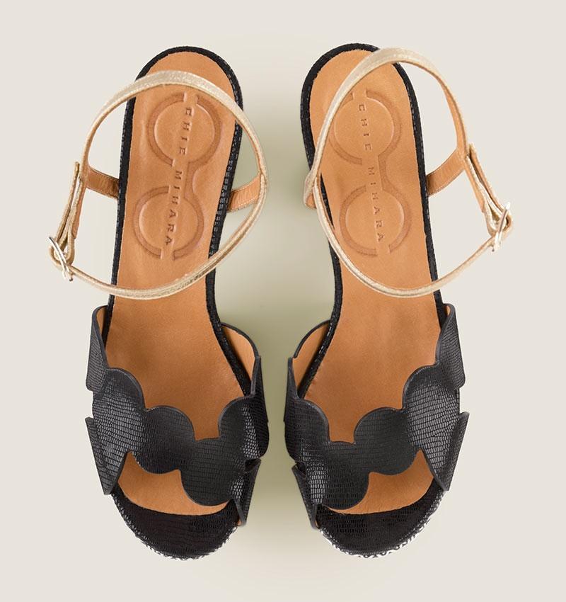 Chie mihara KELIS BLACK Rebajas baratas