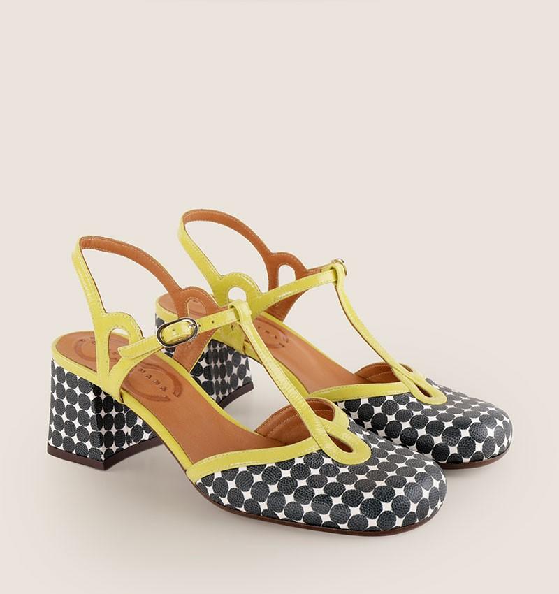 Chie mihara MODAY BLACK & WHITE Envío gratis