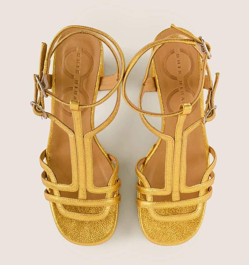 Chie mihara PALADIUM GOLD Oferta especial de fábrica