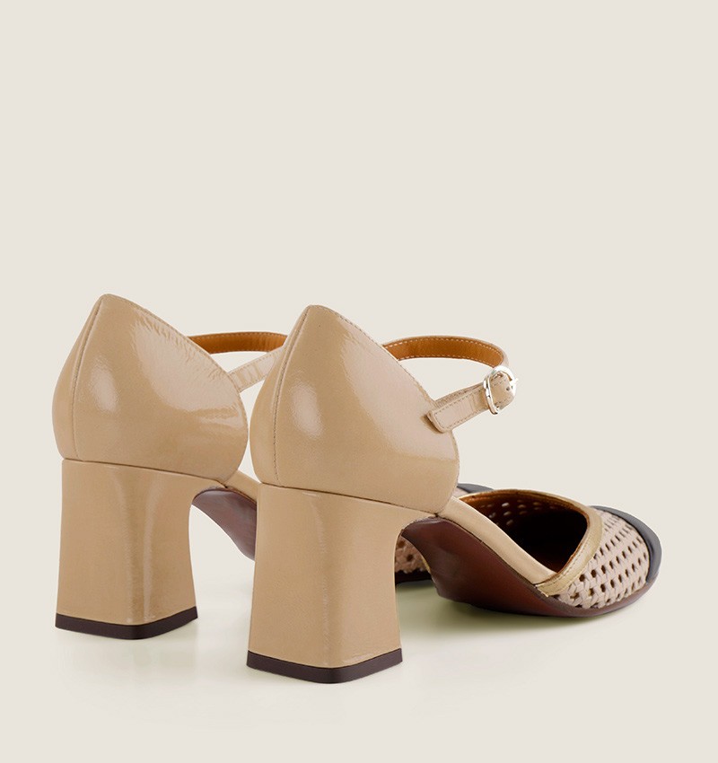 Chie mihara FIZA BLACK-NUDE Venta caliente