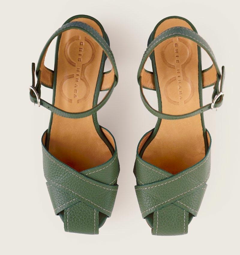 Chie mihara ROLEY GREEN Rebajas de fábrica