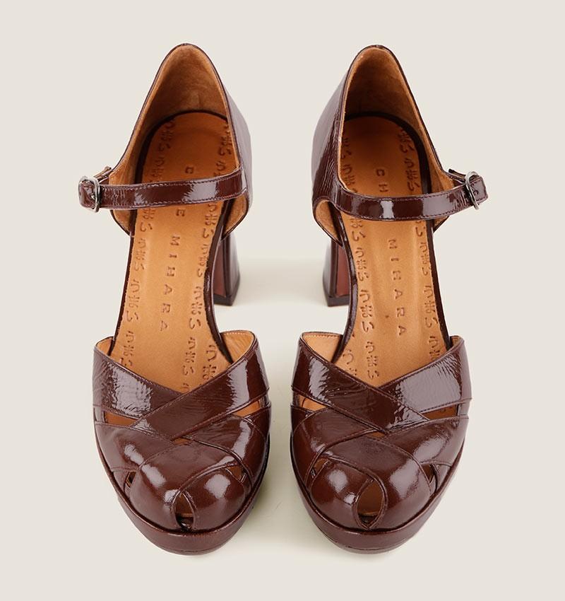 Chie mihara DEMIN BROWN Rebajas top