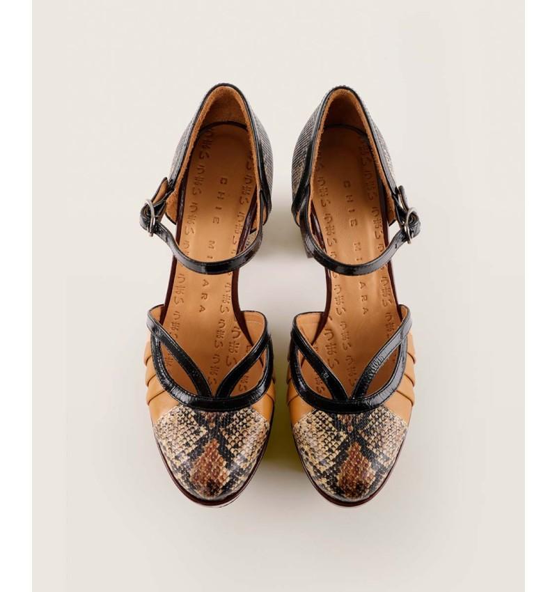Chie mihara DEMOI BROWN En oferta