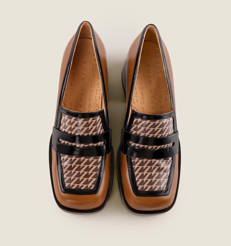 Chie mihara BROCHI BROWN Descuentos del mes