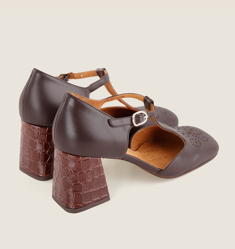 Chie mihara SYKA BROWN Outlet