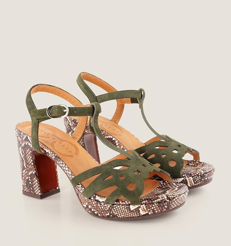 Chie mihara KARIK GREEN Gran oferta