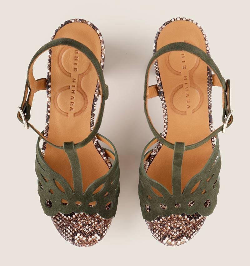 Chie mihara KARIK GREEN Gran oferta