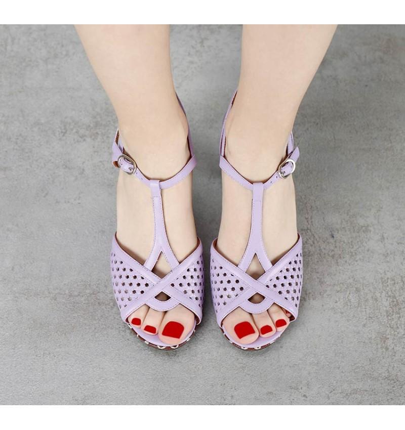 Chie mihara EGY LAVENDER Tienda de fábrica