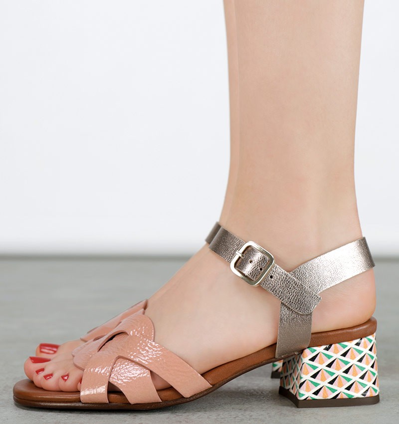 Chie mihara QUAURA PINK Precios de Black Friday
