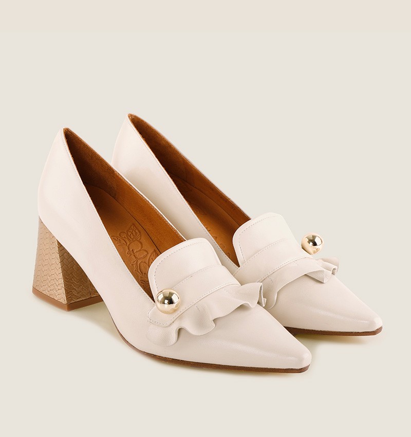 Chie mihara BRI-APITA WHITE Descuentos del mes