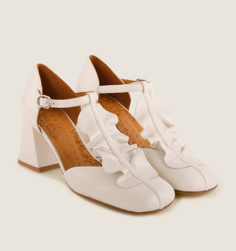 Chie mihara BRI-SWAN WHITE Ofertas de temporada