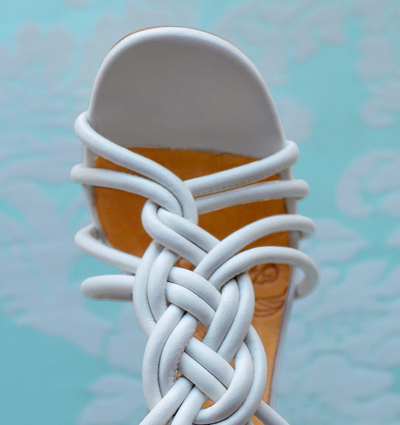 Chie mihara BRI-BANE OFF-WHITE Grandes ahorros