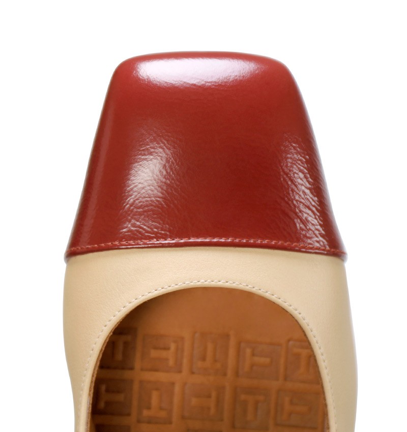 Chie mihara REGIA BEIGE TOP 10 Oferta especial