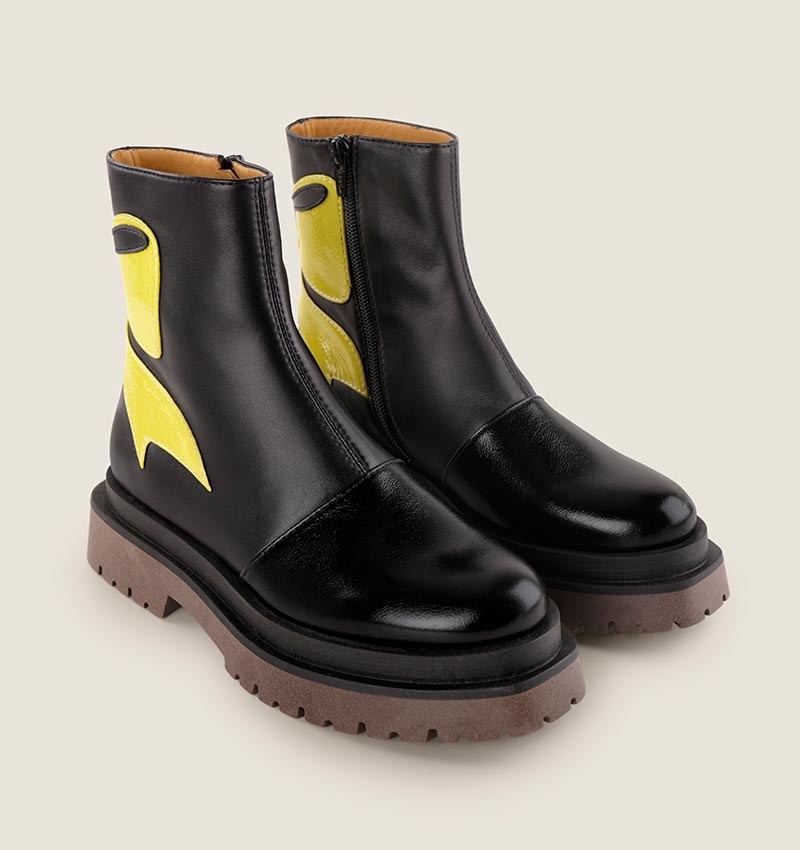 Chie mihara ZASPEL BLACK Gran oferta