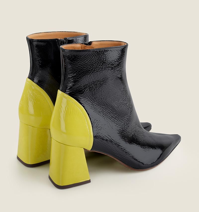 Chie mihara AYEMI BLACK LIME Los más vendidos
