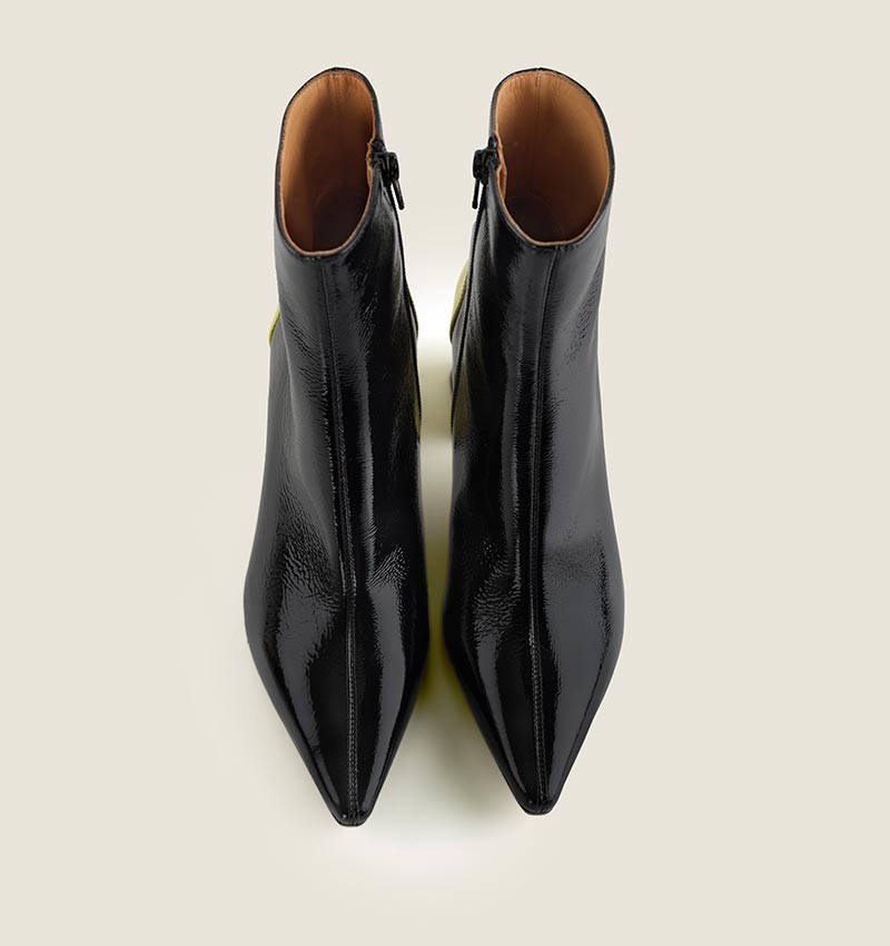 Chie mihara AYEMI BLACK LIME Los más vendidos