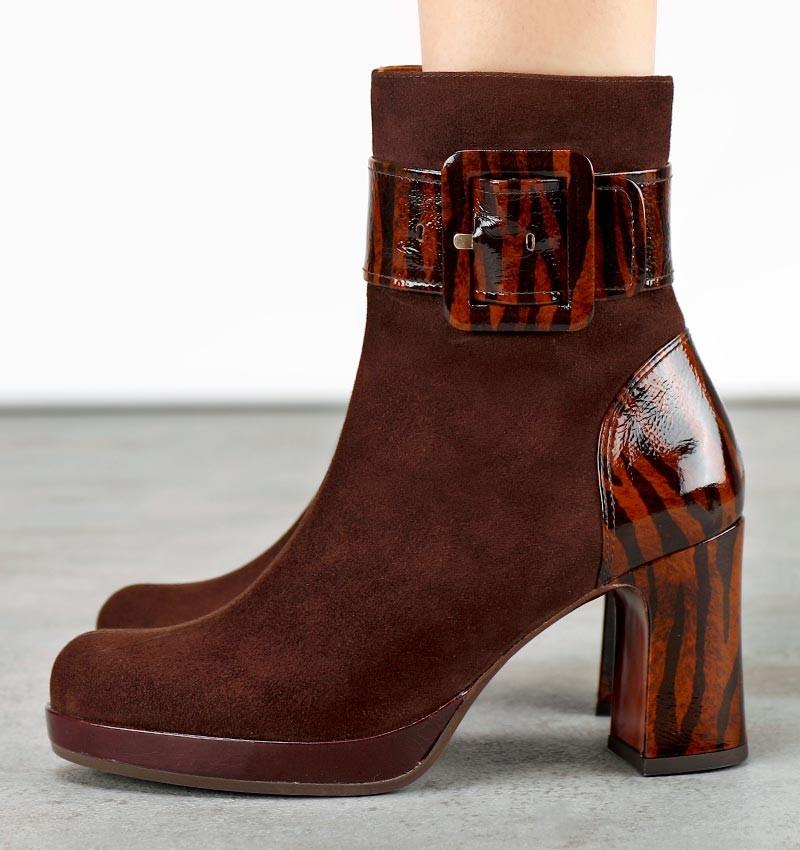 Chie mihara DAYU DARK BROWN Tienda de fábrica