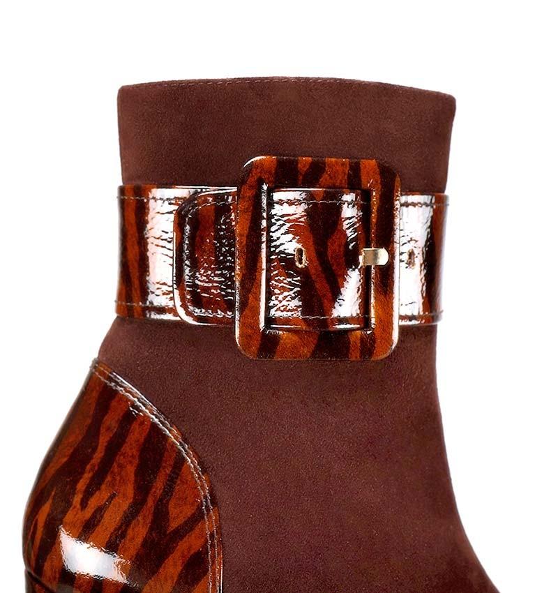 Chie mihara DAYU DARK BROWN Tienda de fábrica