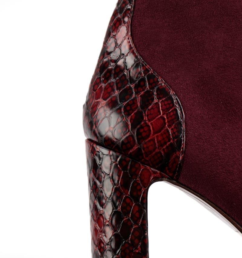 Chie mihara ELMI BURGUNDY Última moda