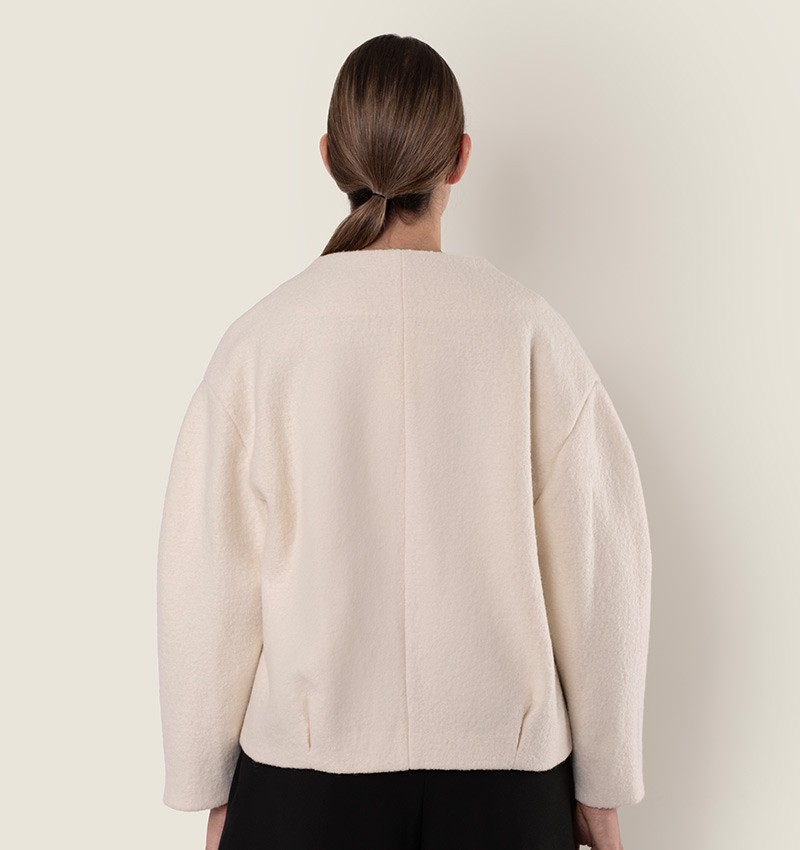 Chie mihara CHAQUETA CAMILA BLANCO Rebajas de fin de temporada