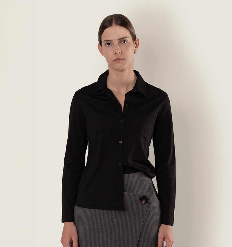 Chie mihara CAMISA BASEL NEGRO Precio ultrabajo