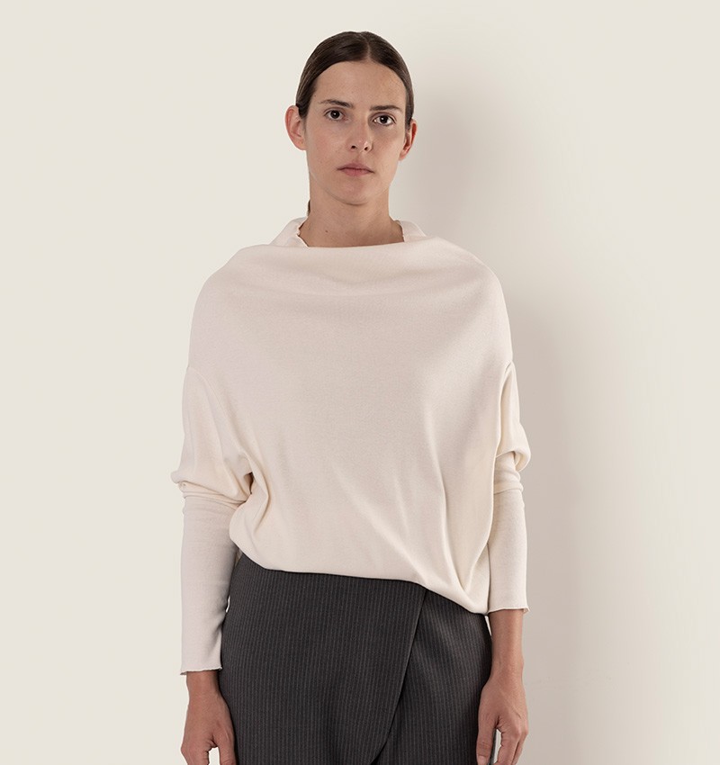 Chie mihara TOP BRIDA BLANCO 2025