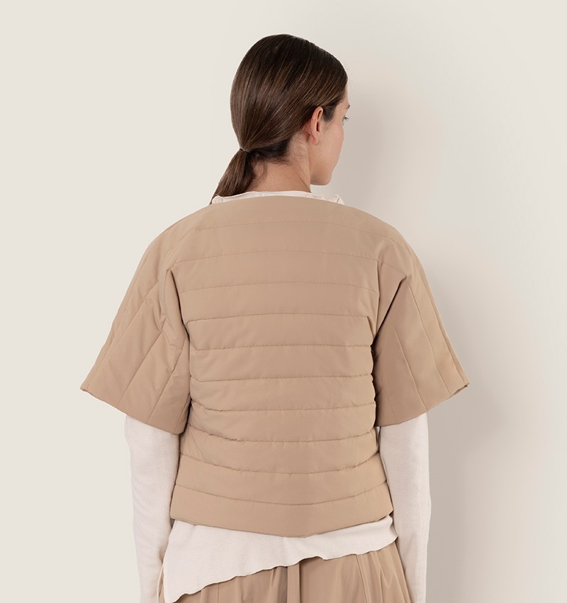 Chie mihara CHALECO VEGA BEIGE En línea