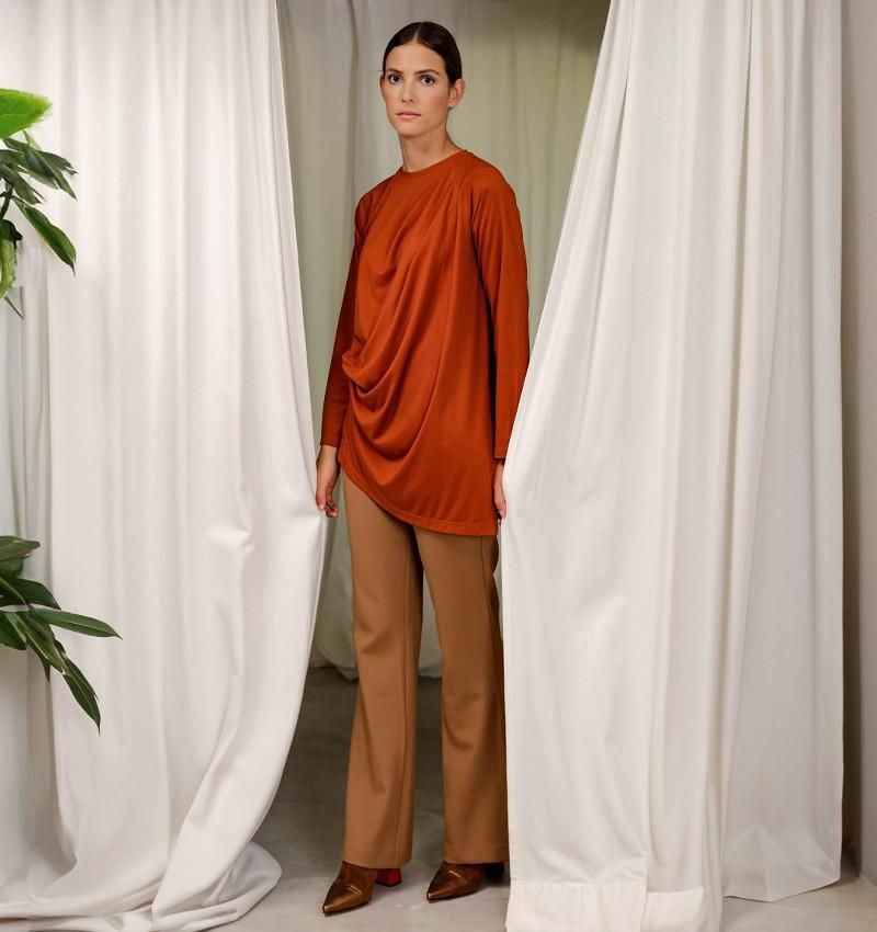 Chie mihara TOP BIGAS MARRON Outlet
