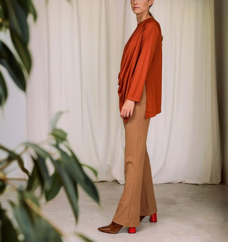 Chie mihara PANTALON PATRI MARRON Rebajas