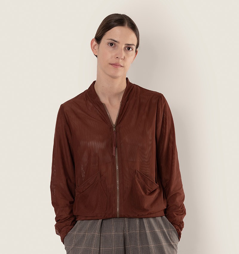 Chie mihara CARDIGAN CHEVI MARRON Ofertas