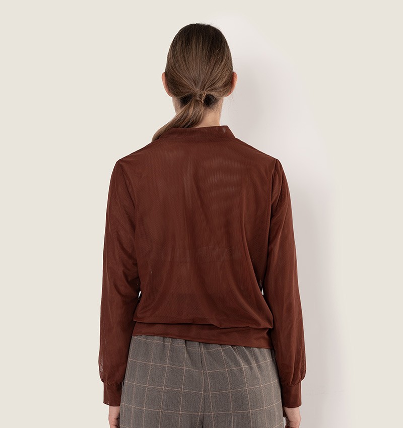 Chie mihara CARDIGAN CHEVI MARRON Ofertas
