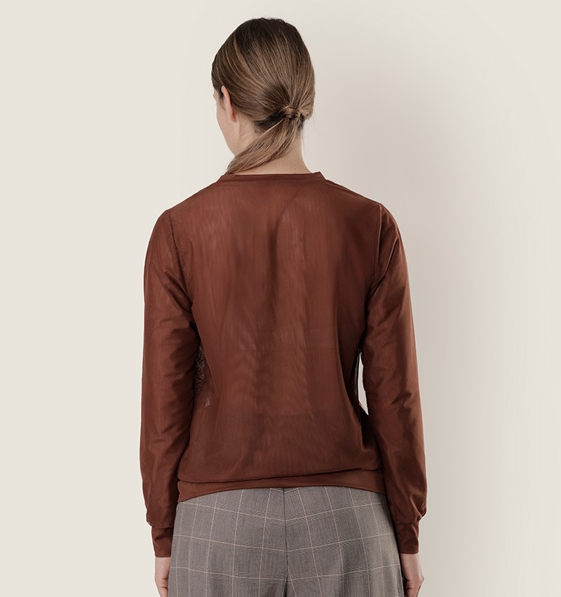 Chie mihara CARDIGAN CHILL MARRON Tienda