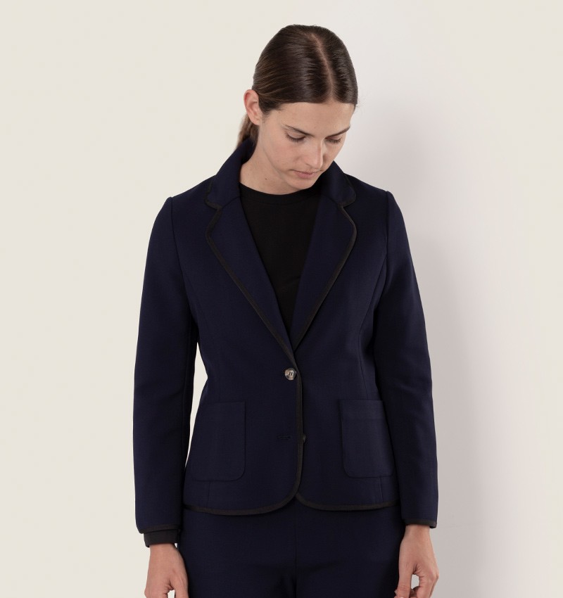 Chie mihara CHAQUETA CADEL AZUL MARINO Liquidación