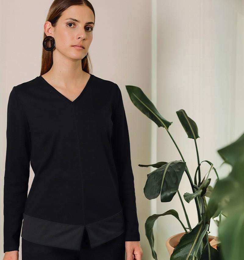 Chie mihara TOP BRAMA NEGRO Rebajas top
