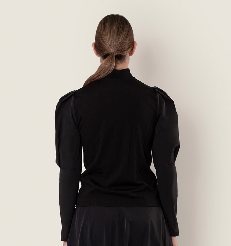 Chie mihara TOP BRENDA NEGRO Envío gratis