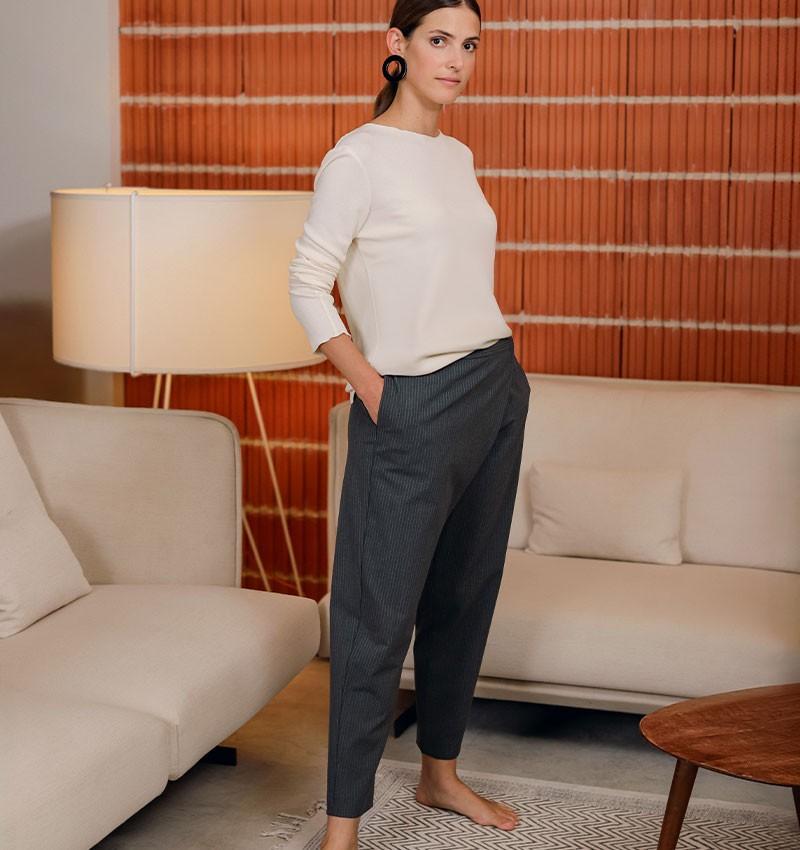 Chie mihara PANTALON PISA GRIS COMPRAR AHORA