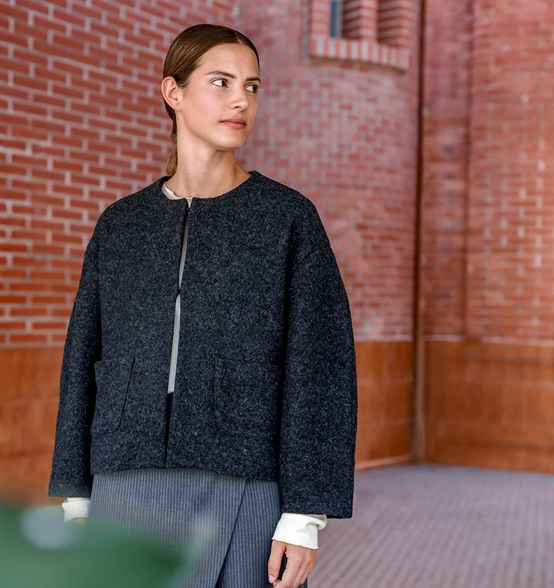 Chie mihara CHAQUETA CAMILA NEGRO ÚLTIMAS EDICIONES