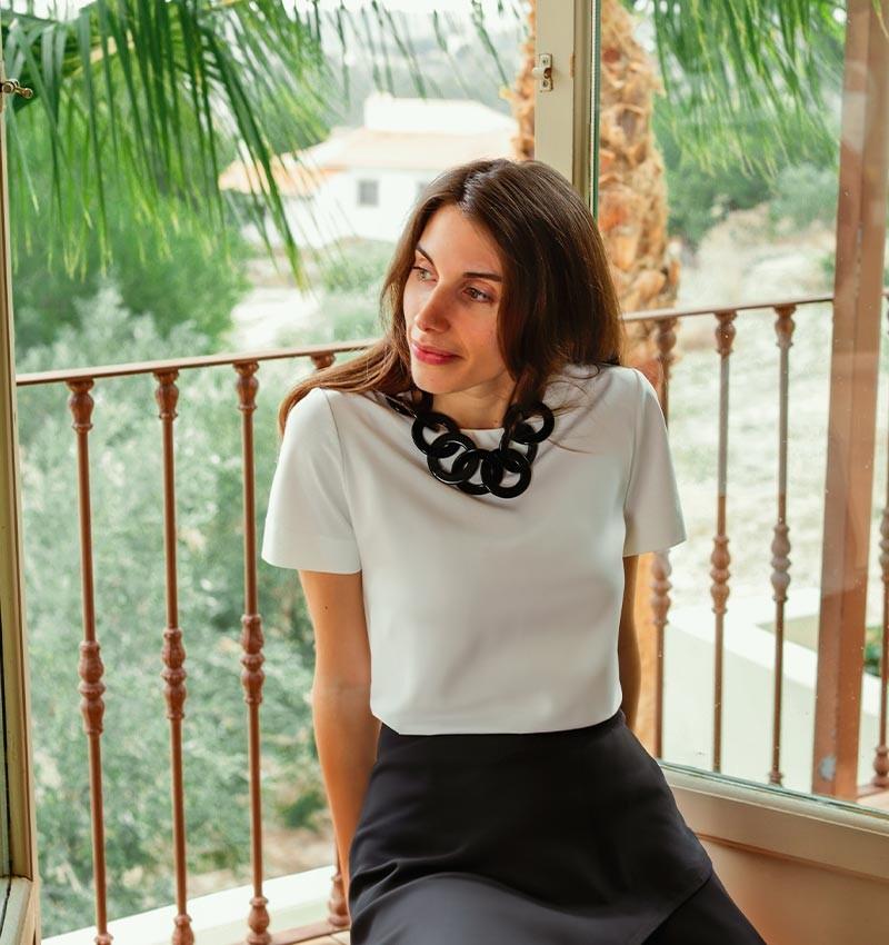Chie mihara TOP LUMI BLANCO Oferta especial de fábrica