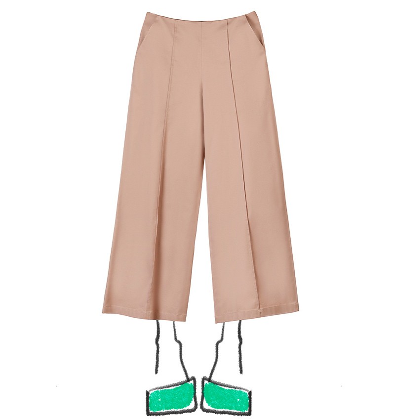 Chie mihara PANTALON BIBA MARRON CLARO Ahorra y exporta