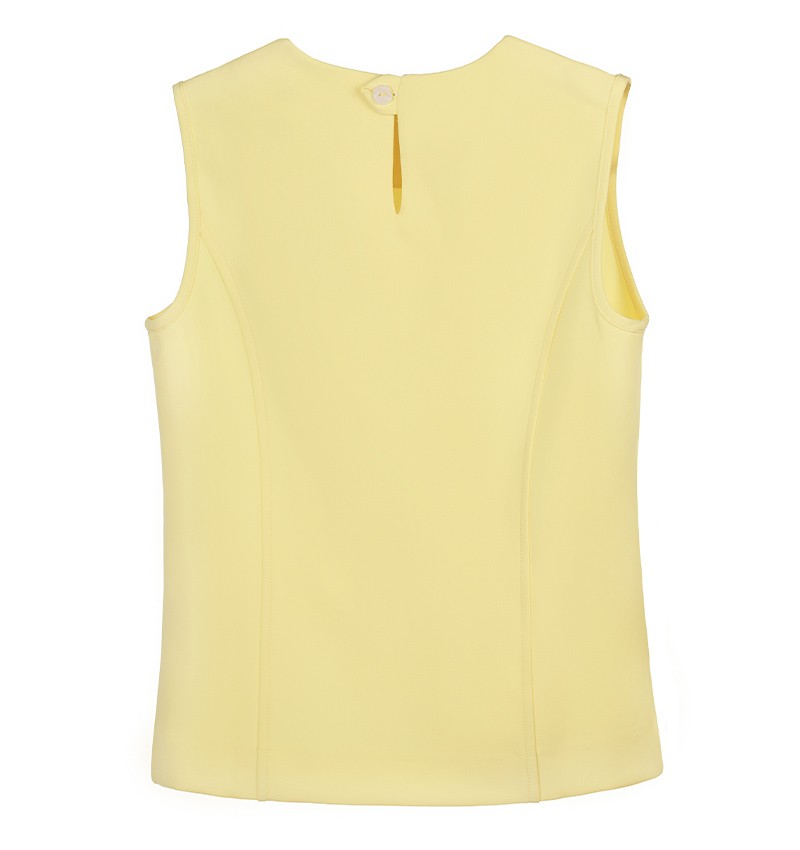 Chie mihara TOP LIONA AMARILLO Libre de impuestos