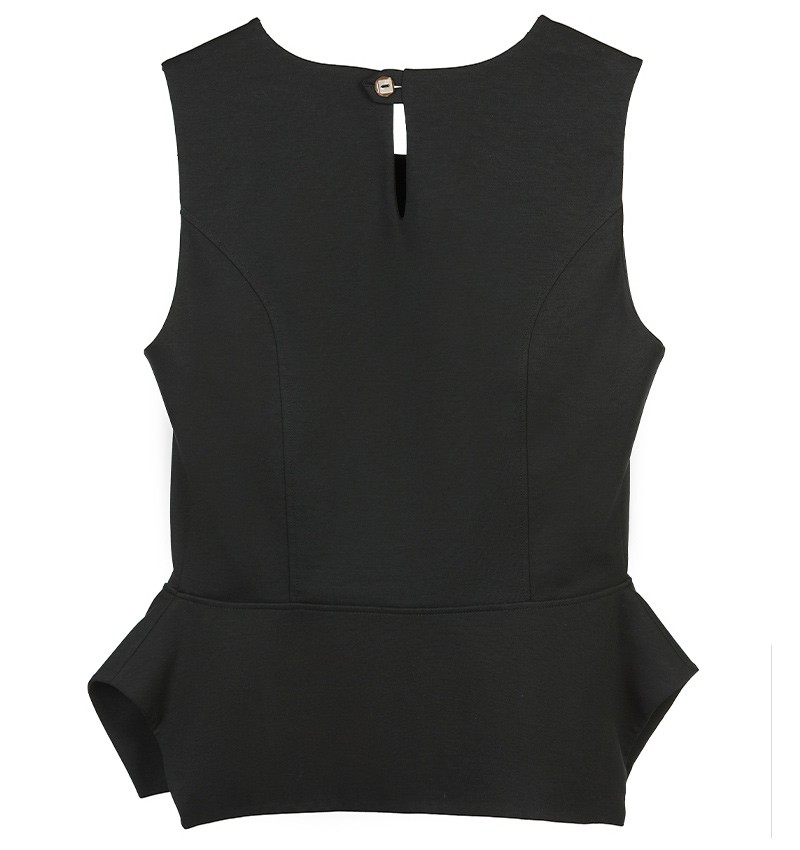 Chie mihara TOP LUCI NEGRO Descuento por venta flash