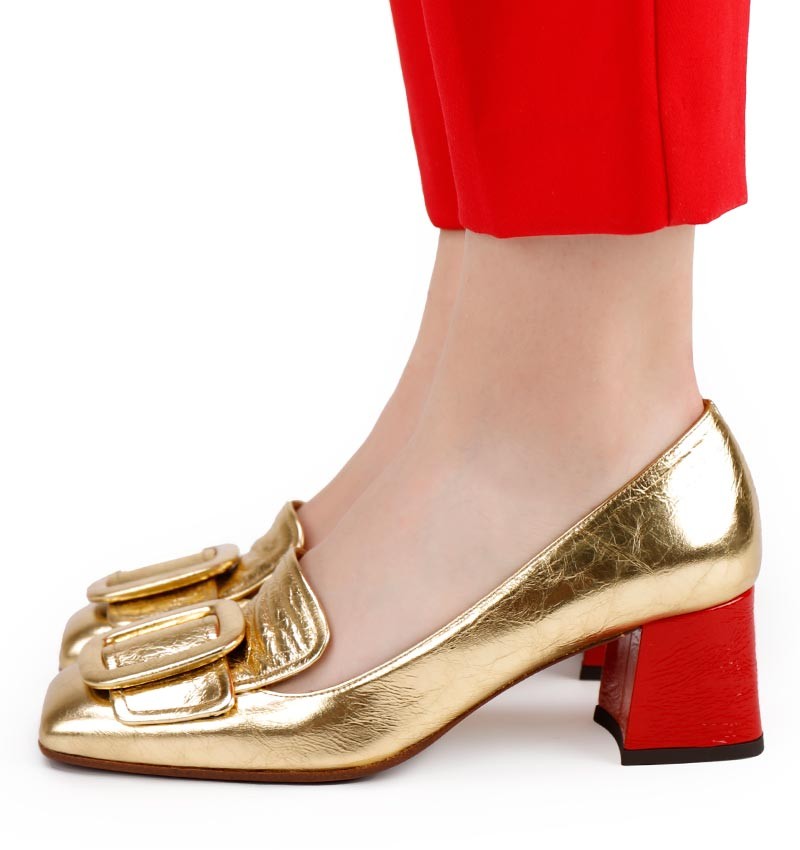 Chie mihara VYZU GOLD Precio ultrabajo