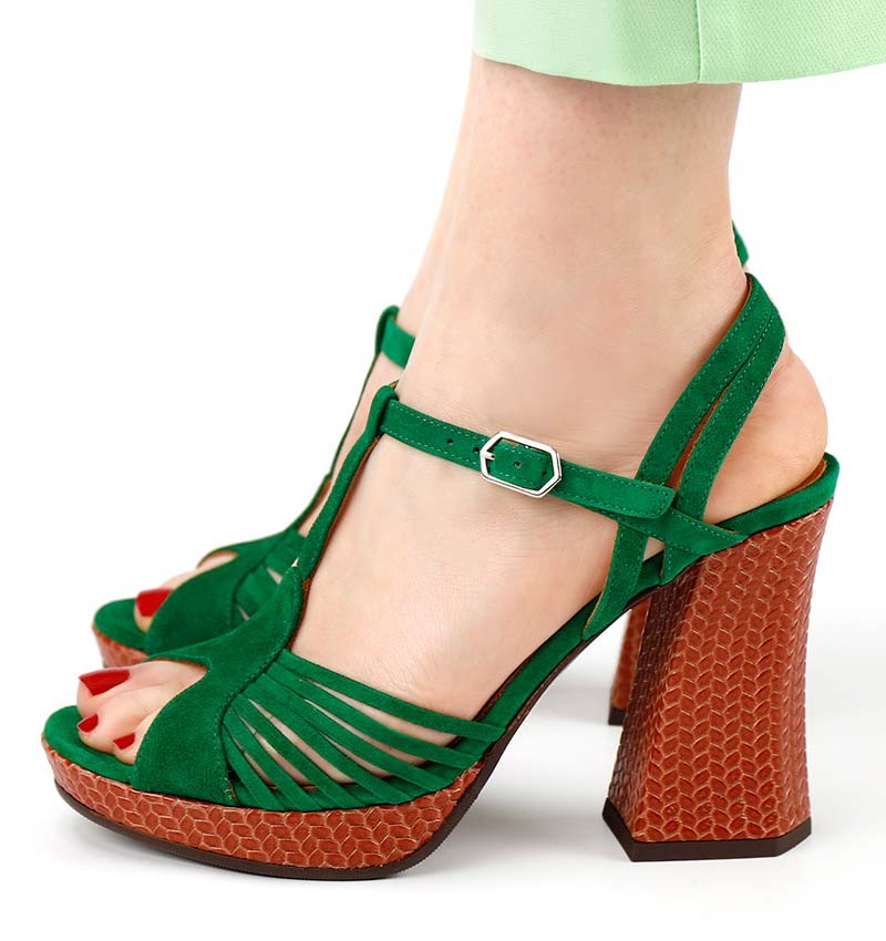 Chie mihara CONGRA GREEN Venta caliente