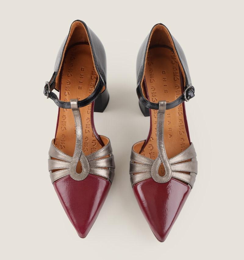 Chie mihara LOMERA GRAPE AND BLACK Tienda