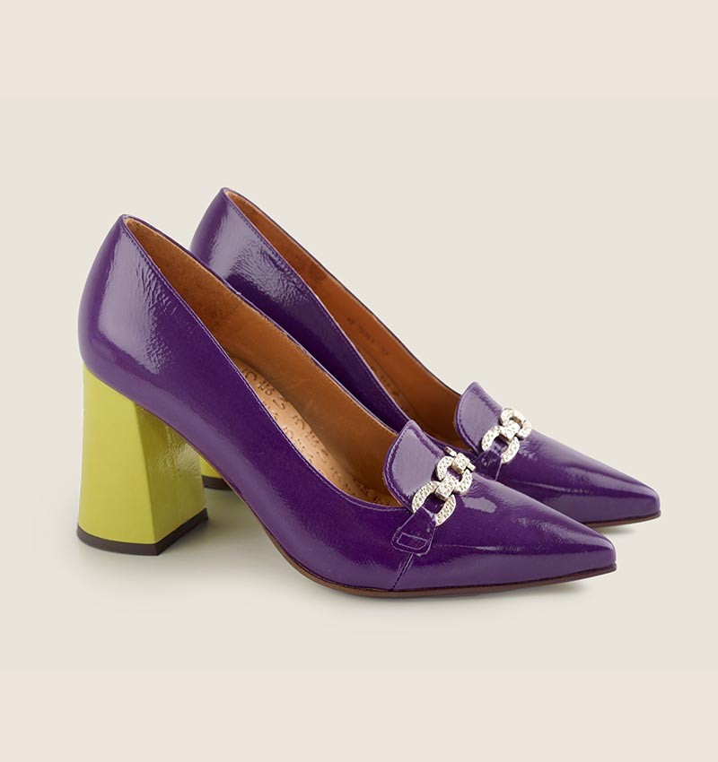 Chie mihara LUIKA PURPLE Superdescuento