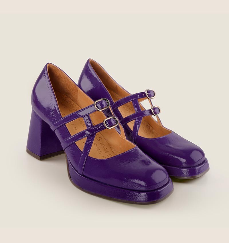 Chie mihara KIORI PURPLE Liquidación