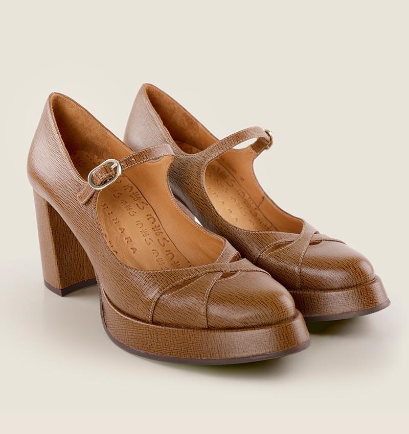 Chie mihara FANTEL BROWN Última moda