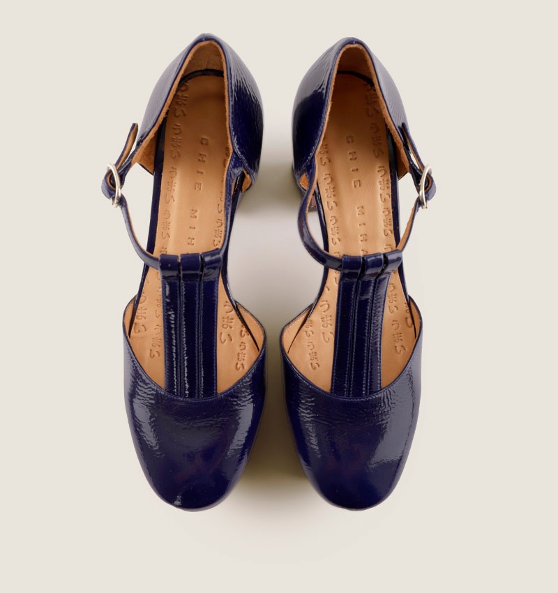 Chie mihara MISUR NAVY Descuento