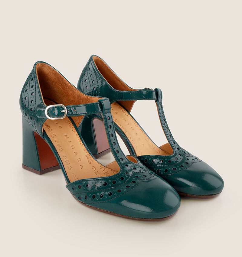 Chie mihara MANTE DARK GREEN Tienda