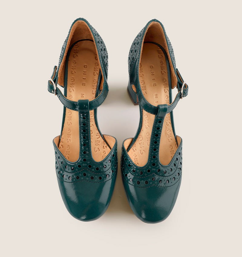 Chie mihara MANTE DARK GREEN Tienda